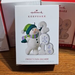 Hallmark Keepsake 'Frosty Fun Decade' 2018